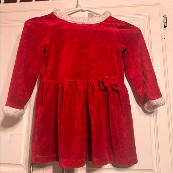 GYMBOREE holiday velvet dress size 5 toddler - Picture 3 of 8